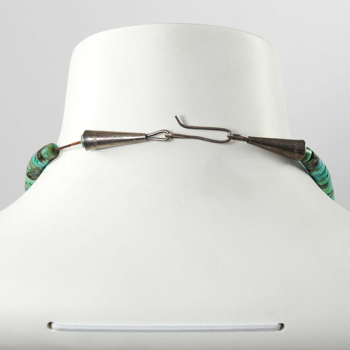 1980s Turquoise Bead Necklace