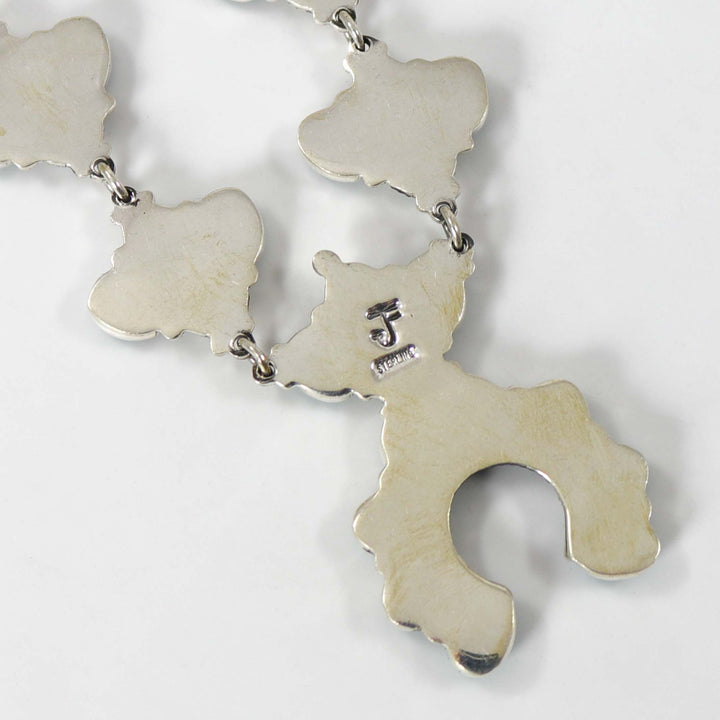 Turquoise Squash Blossom Necklace