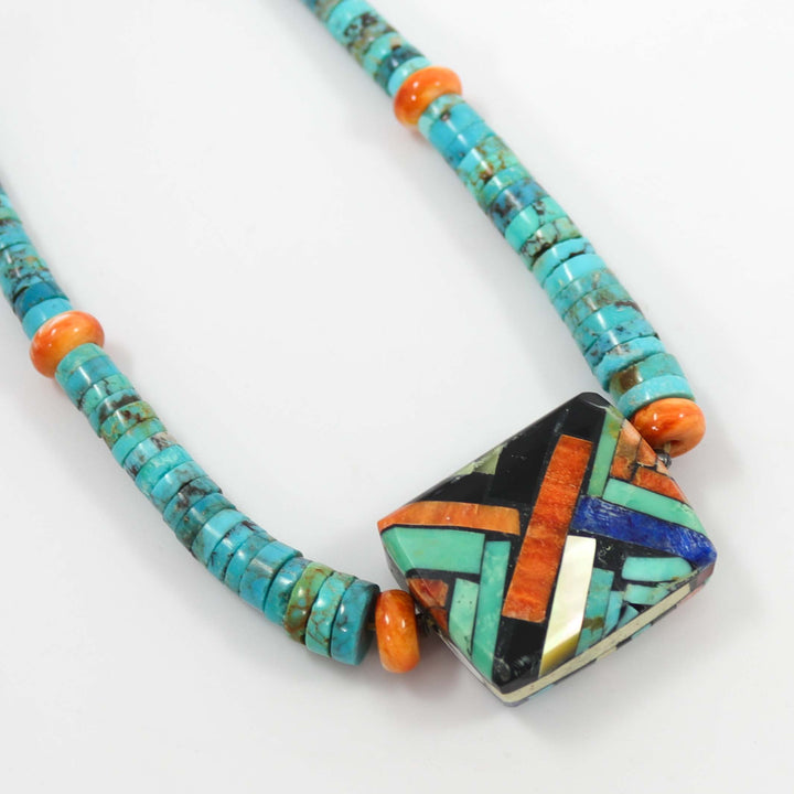 Turquoise Necklace with Pendant