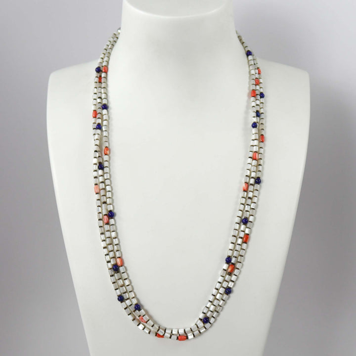 Mother of Pearl Bead Necklace