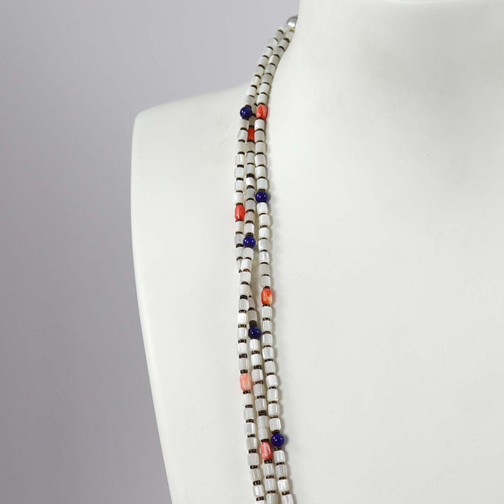 Mother of Pearl Bead Necklace
