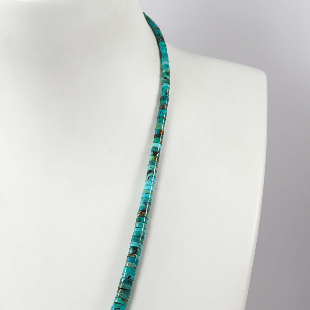 Turquoise and Spiny Oyster Necklace