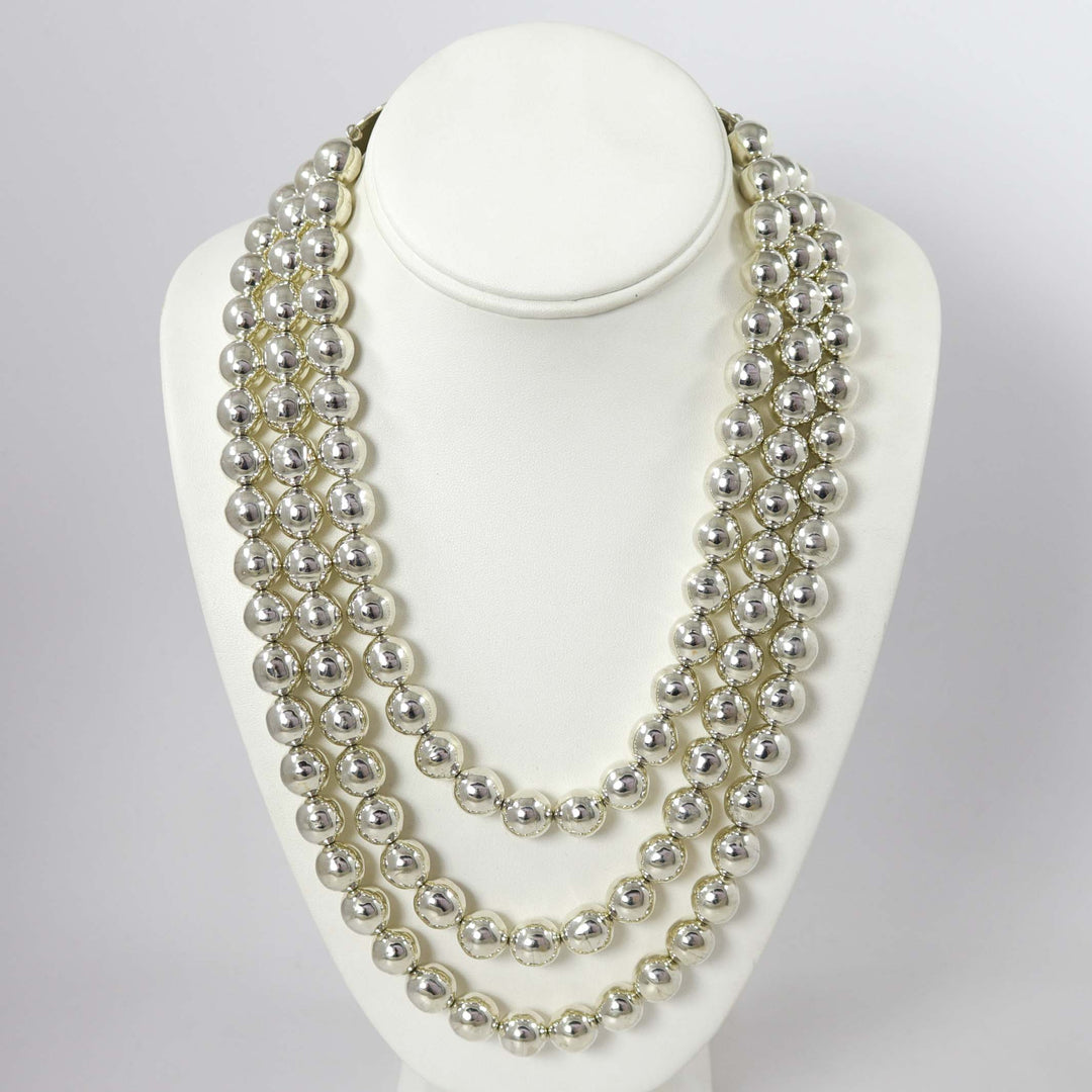 Navajo Pearl Waterfall Necklace