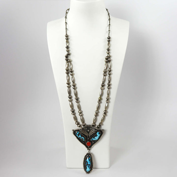 1970s Bisbee Turquoise Necklace