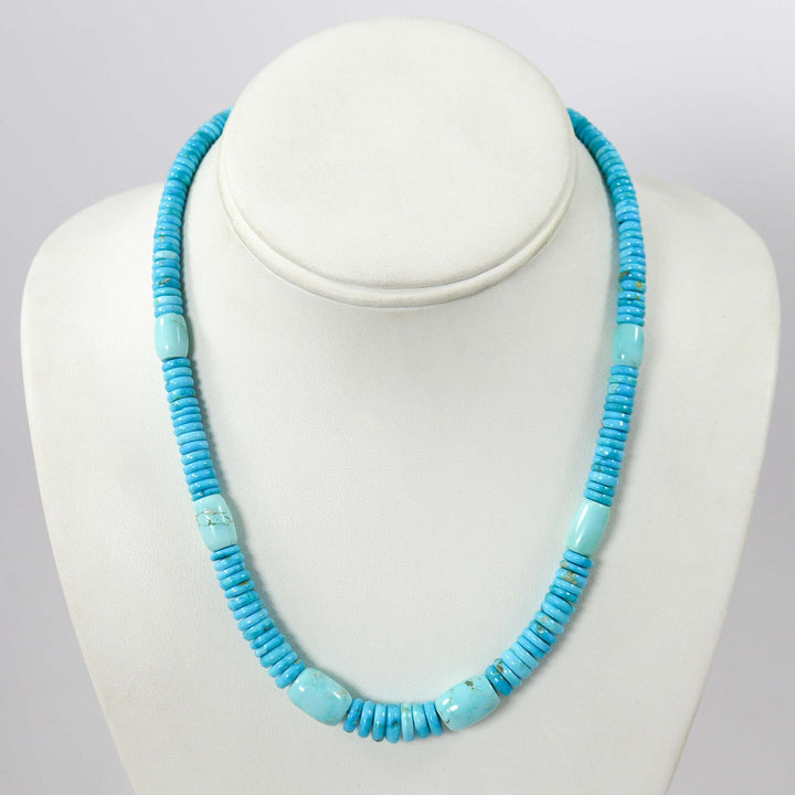 Turquoise Bead Necklace