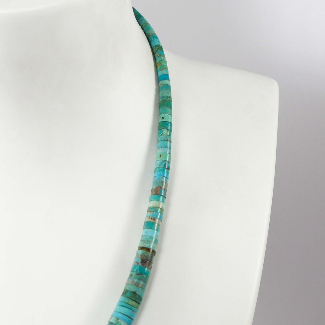Turquoise and Spiny Oyster Necklace