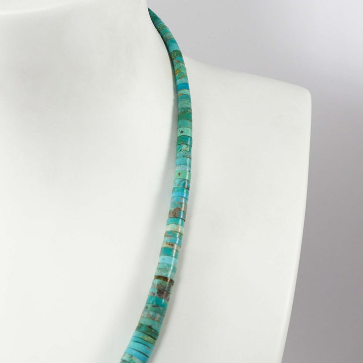 Turquoise and Spiny Oyster Necklace