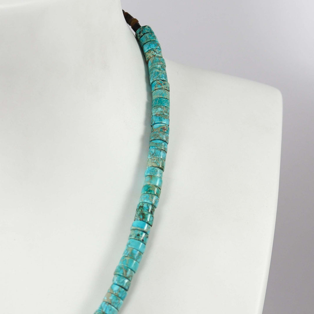 Turquoise and Spiny Oyster Necklace