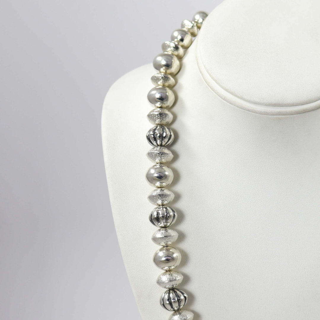 Navajo Pearl and Turquoise Necklace