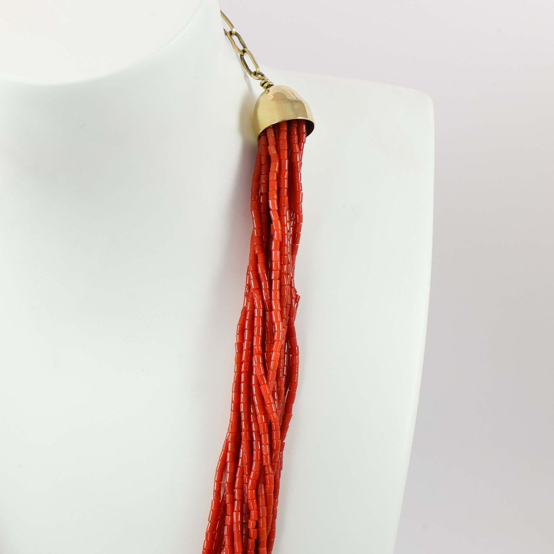 First Woman Coral Necklace