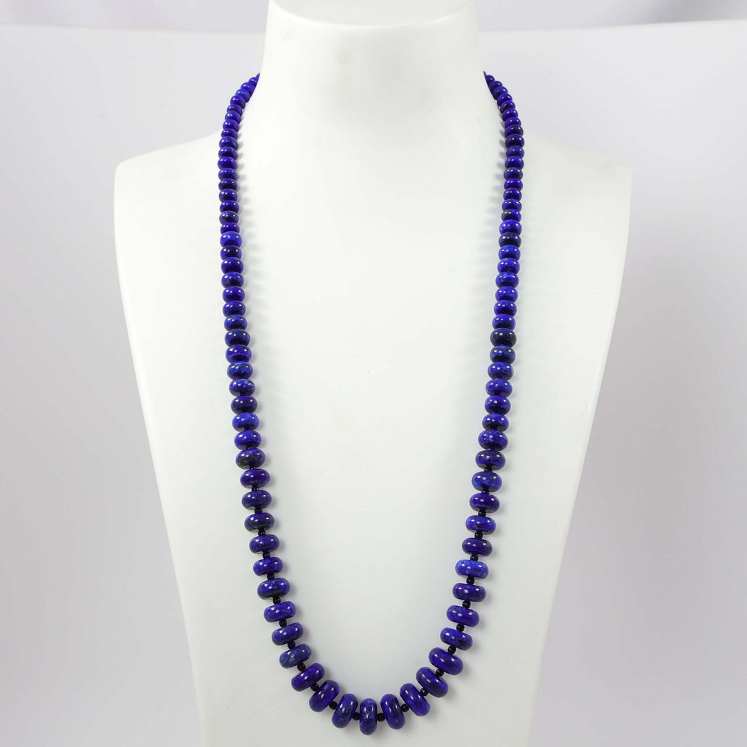 Lapis Bead Necklace