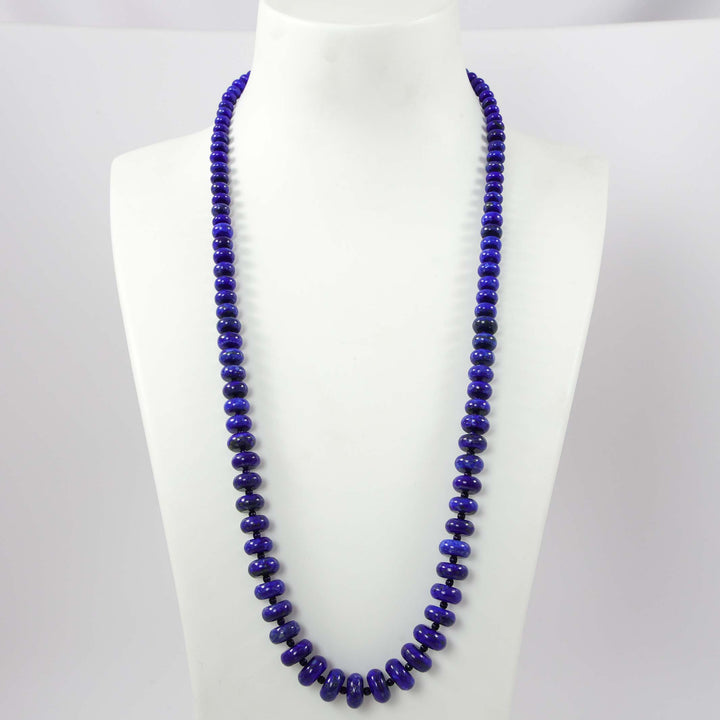 Lapis Bead Necklace