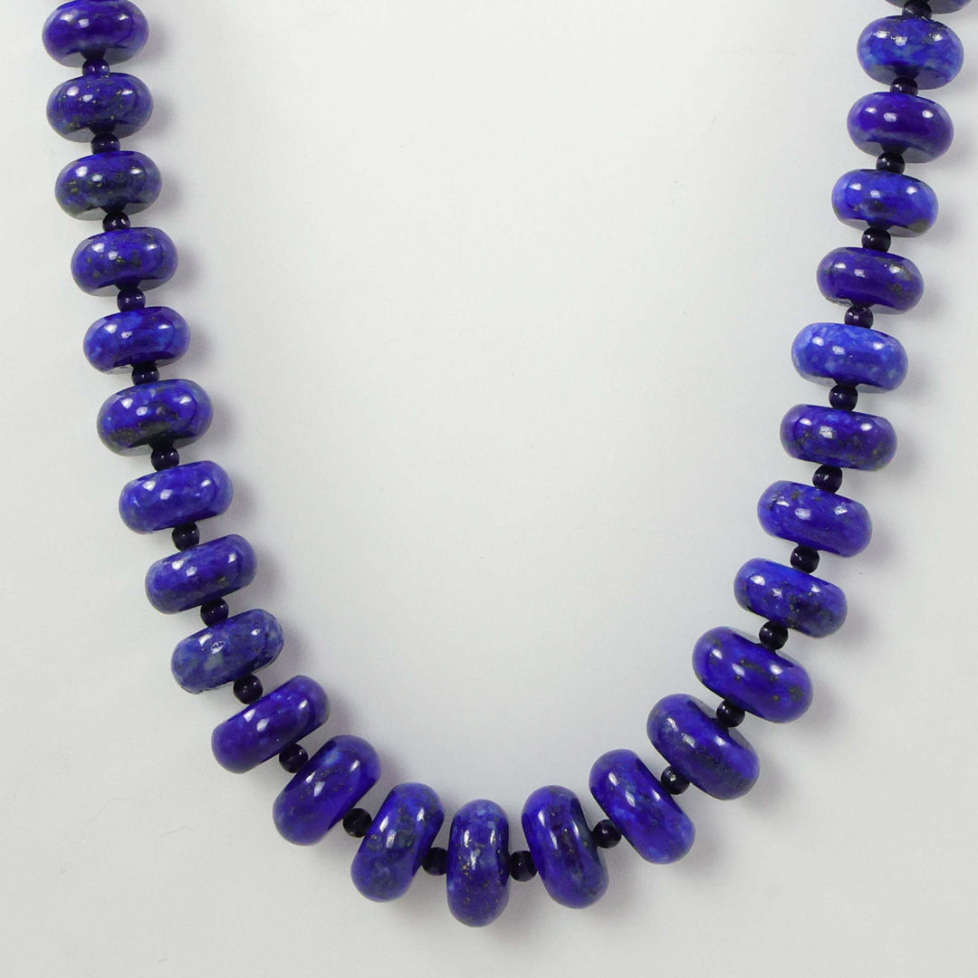 Lapis Bead Necklace