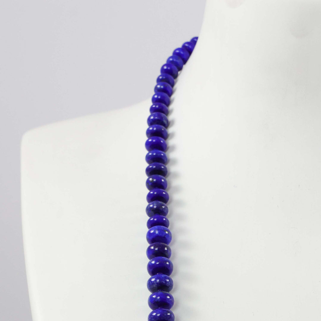 Lapis Bead Necklace