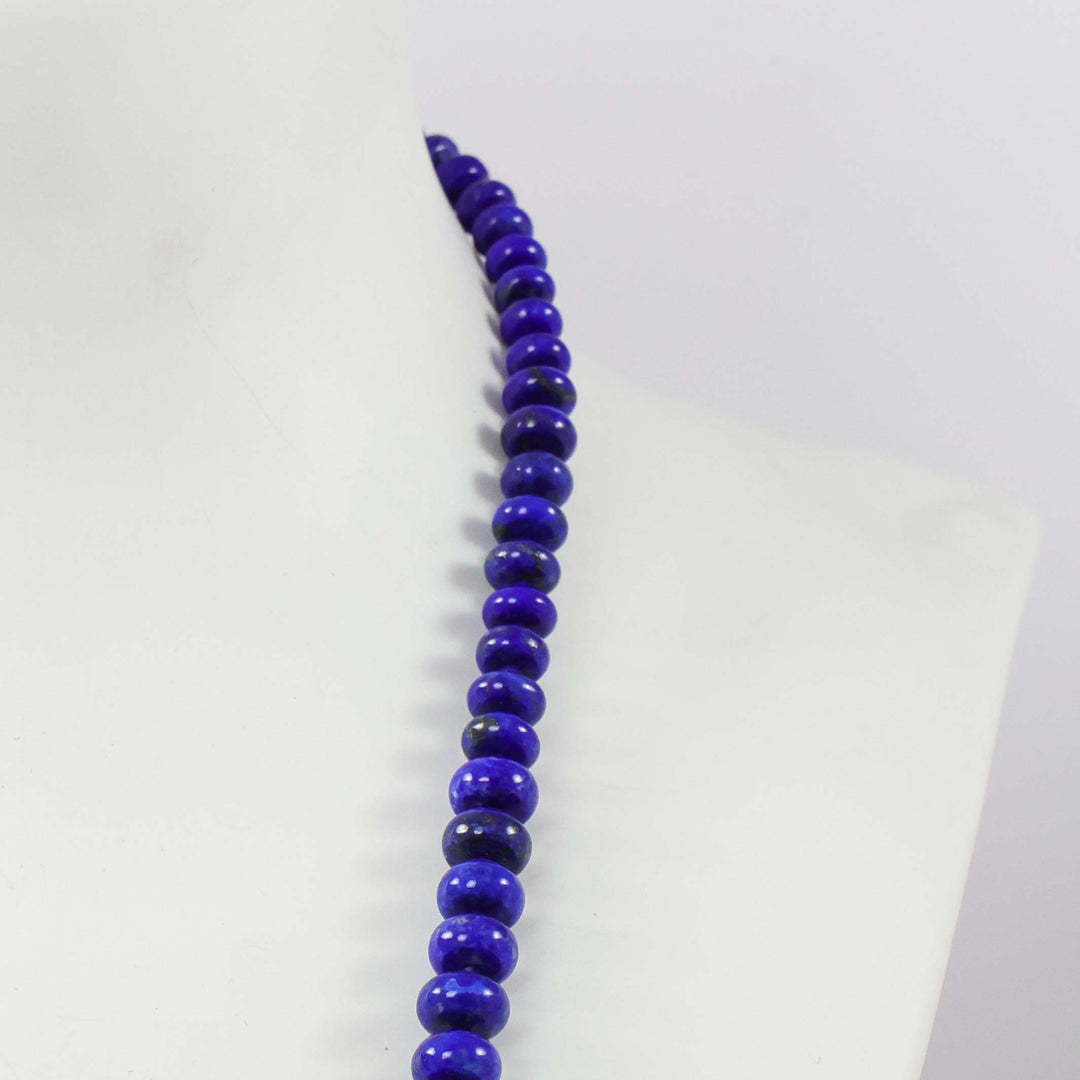Lapis Bead Necklace
