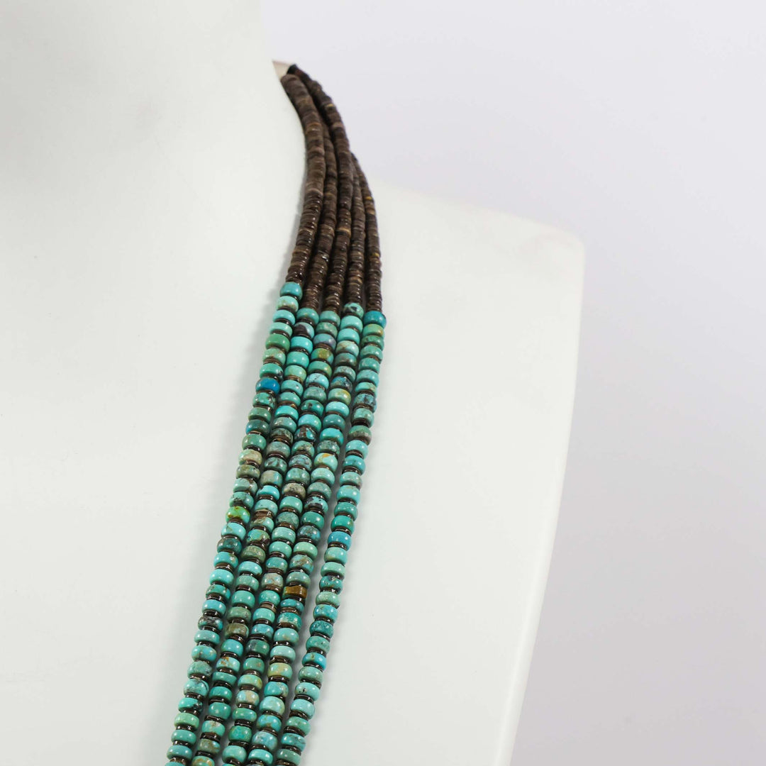 Turquoise Bead Necklace