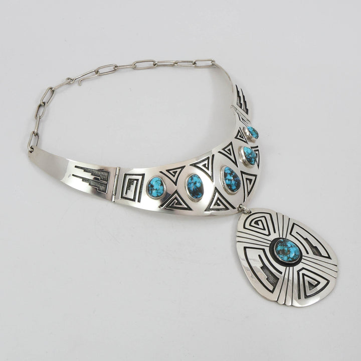 1970s Burnham Turquoise Collar