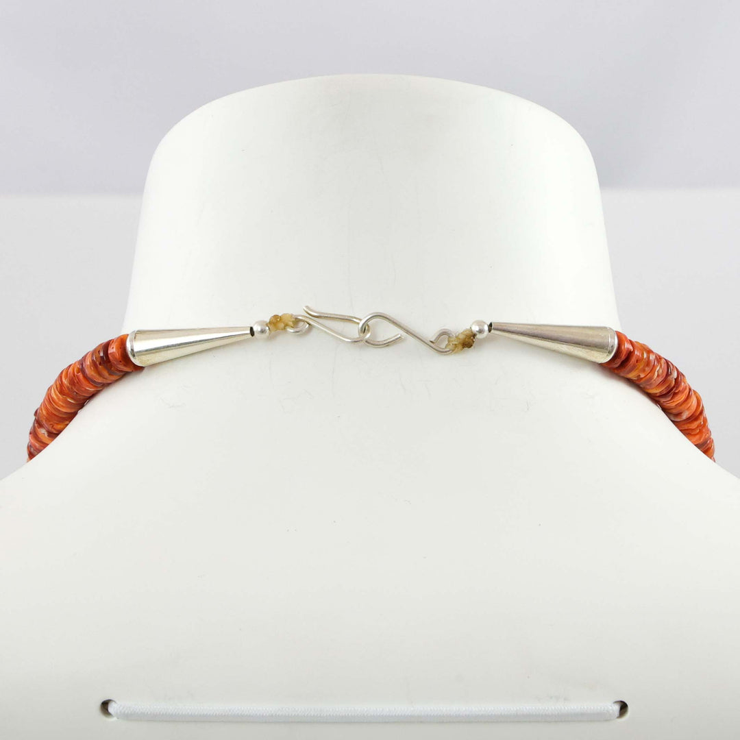 Spiny Oyster Bead Necklace