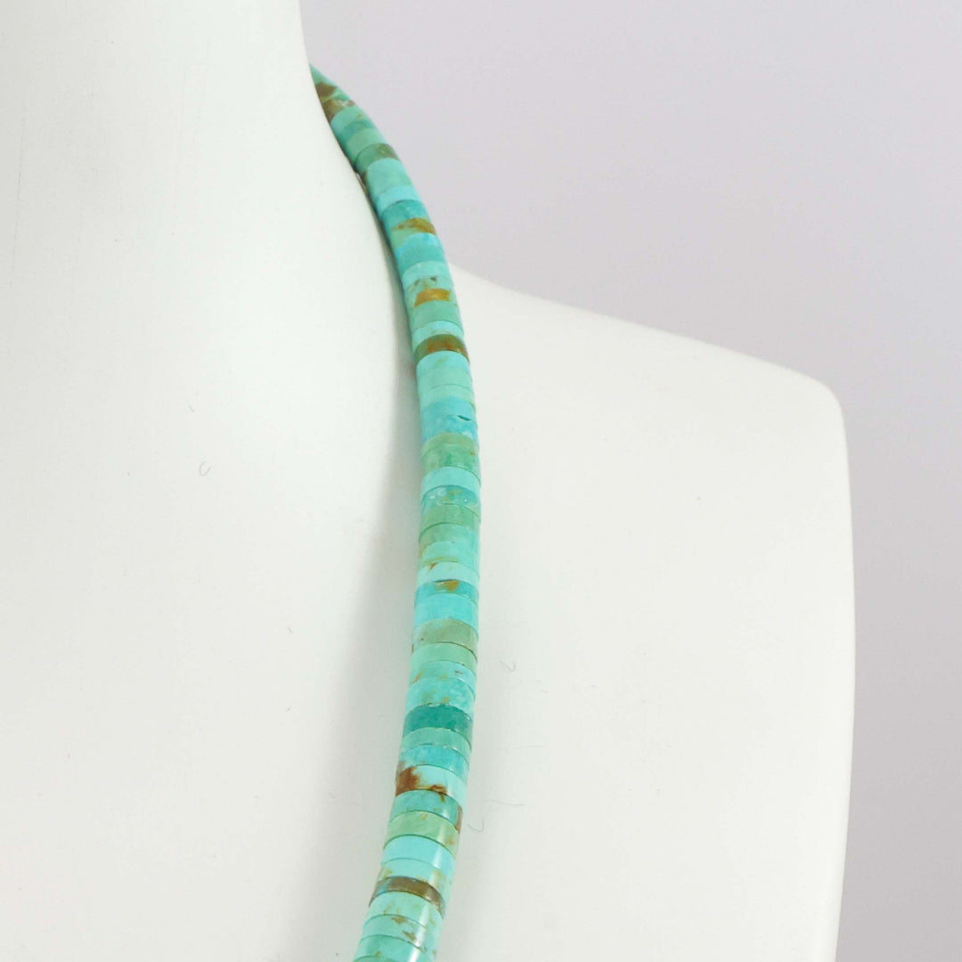 Turquoise and Spiny Oyster Necklace