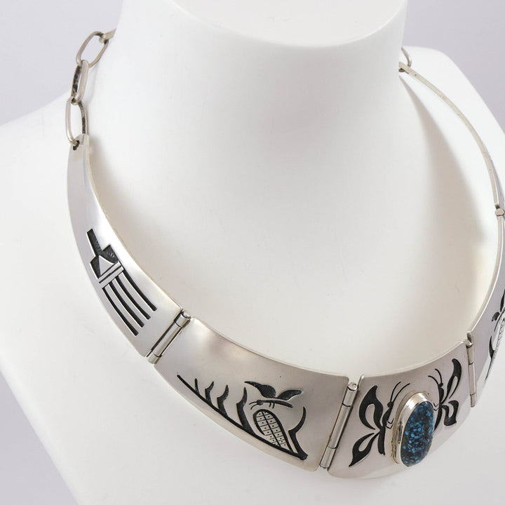 McGinnis Turquoise Butterfly Collar