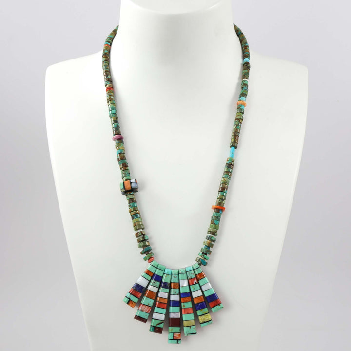 Reversible Inlay Necklace