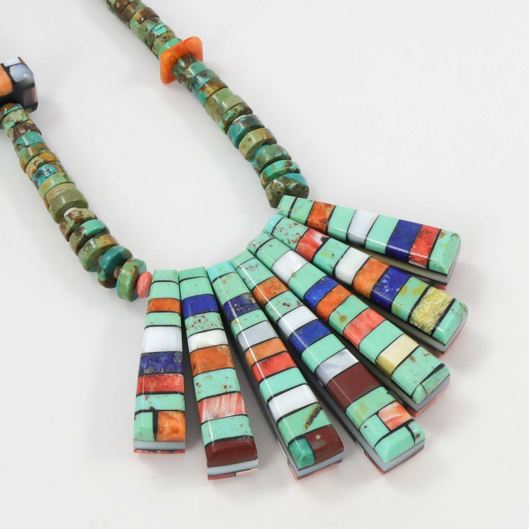 Reversible Inlay Necklace