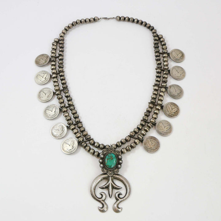 1960s Squash Blossom Necklace