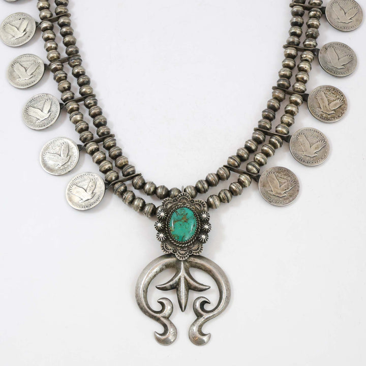 1960s Squash Blossom Necklace