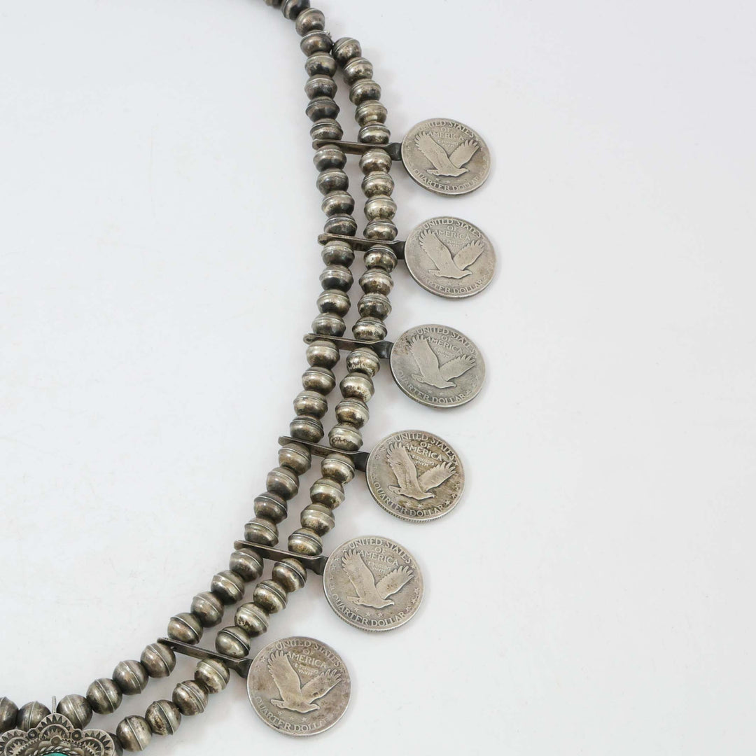 1960s Squash Blossom Necklace