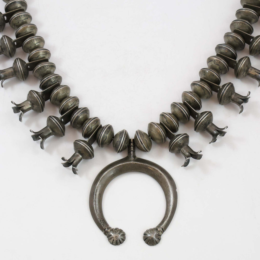 1960s Squash Blossom Necklace