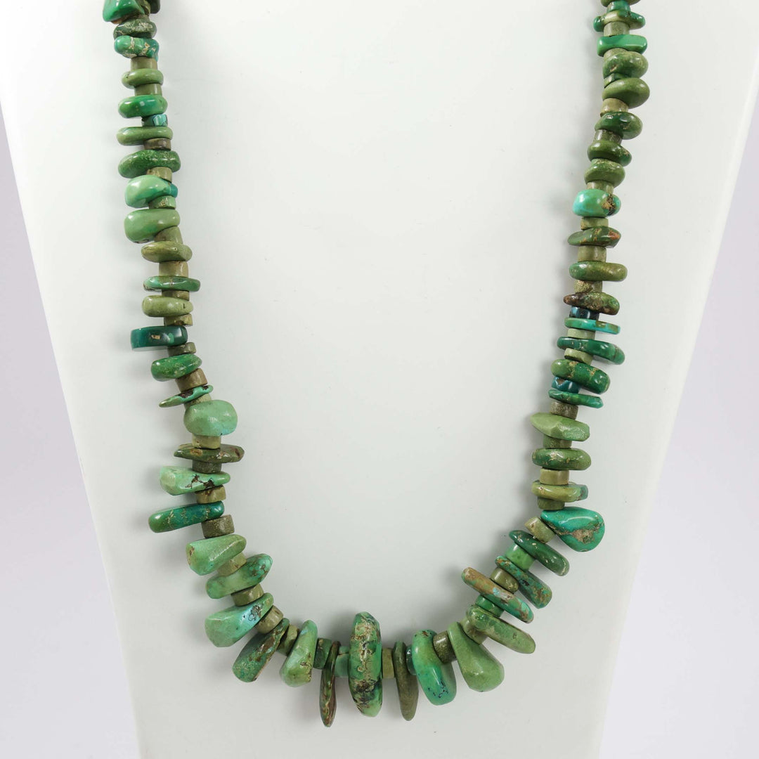 1930s Turquoise Tab Necklace