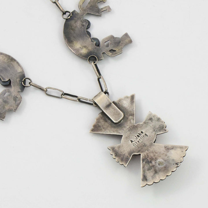 Coral Rainbow Man Necklace