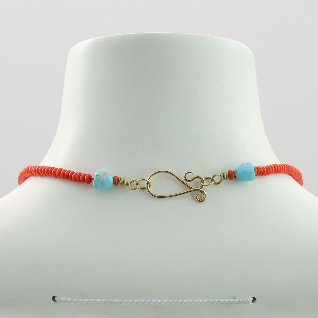 Coral Bead Necklace
