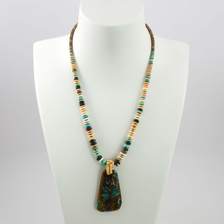 Painted Desert Necklace with Pendant