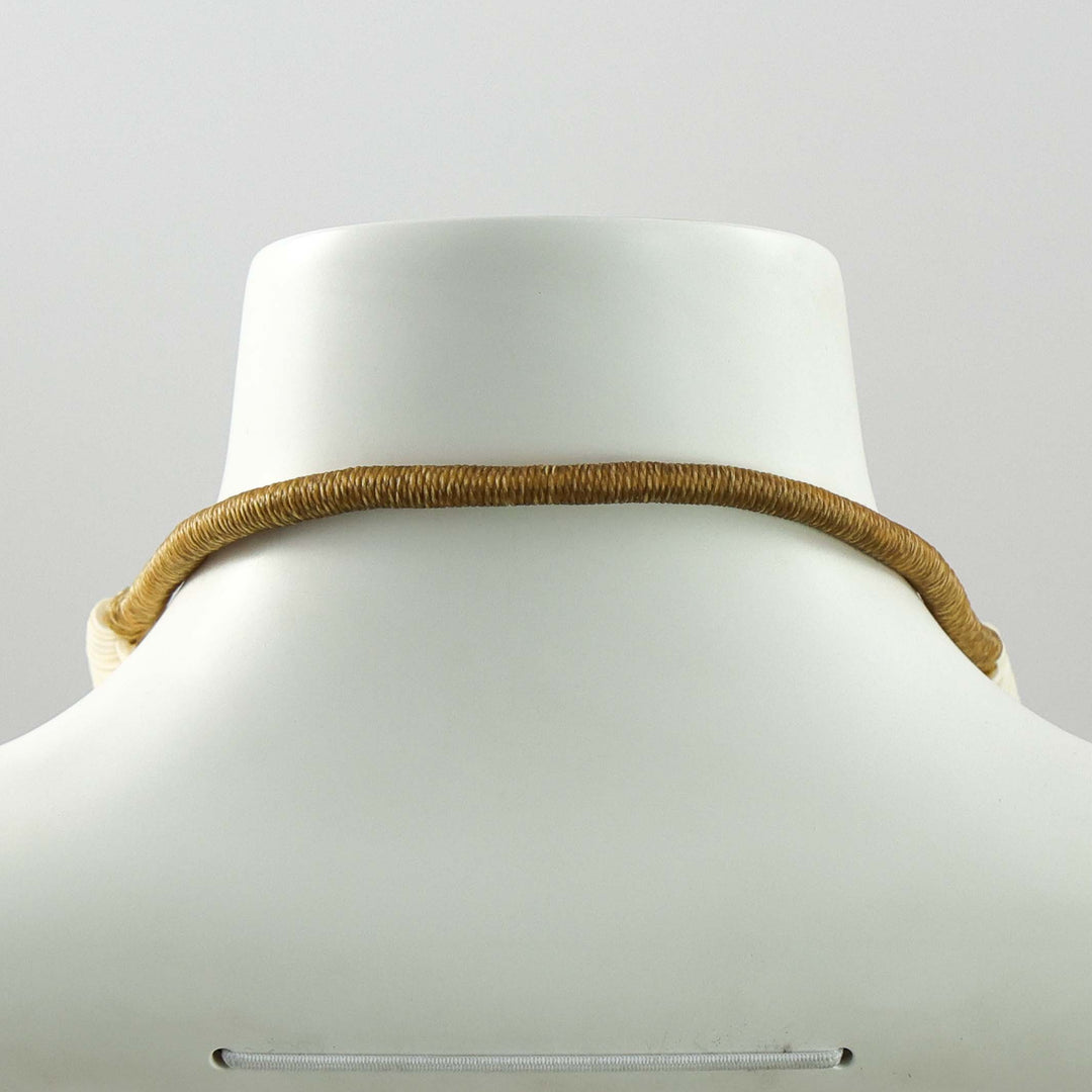 White Melon Shell Necklace