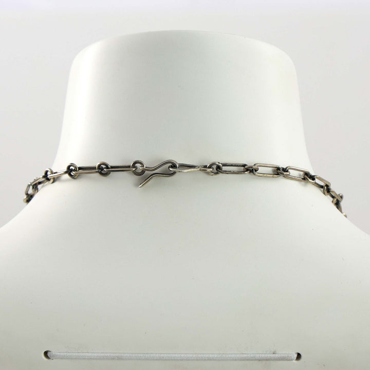 Spiny Oyster Shell Squash Blossom Necklace