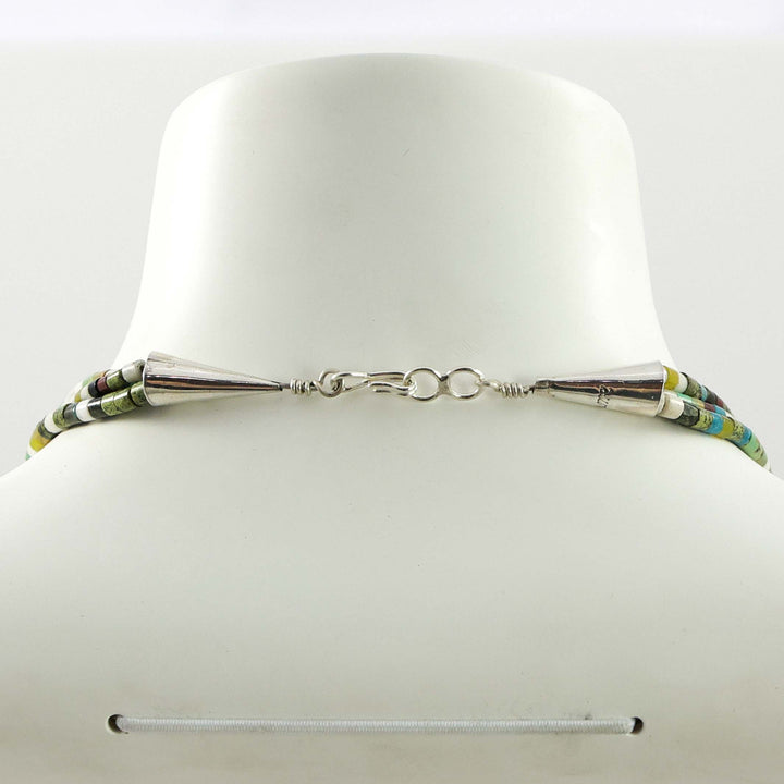 Multi-Stone Heishi Necklace