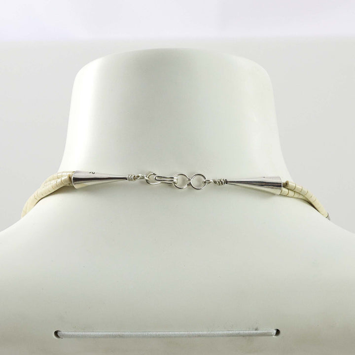 Marble Heishi Bead Necklace