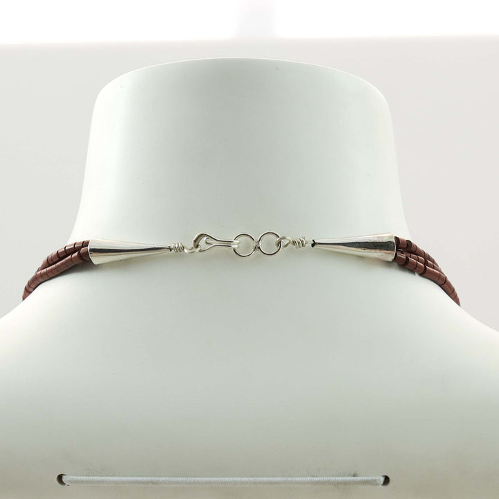 Pipestone Heishi Bead Necklace