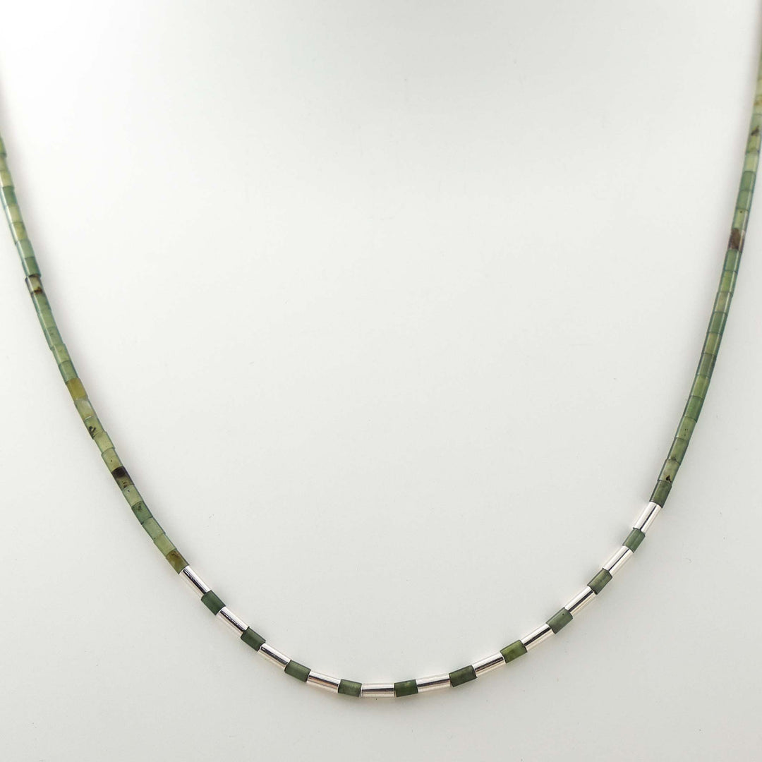 Jade Heishi Bead Necklace