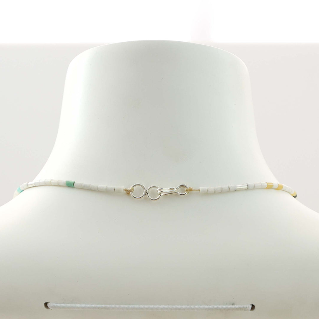 Multi-Stone Heishi Bead Necklace