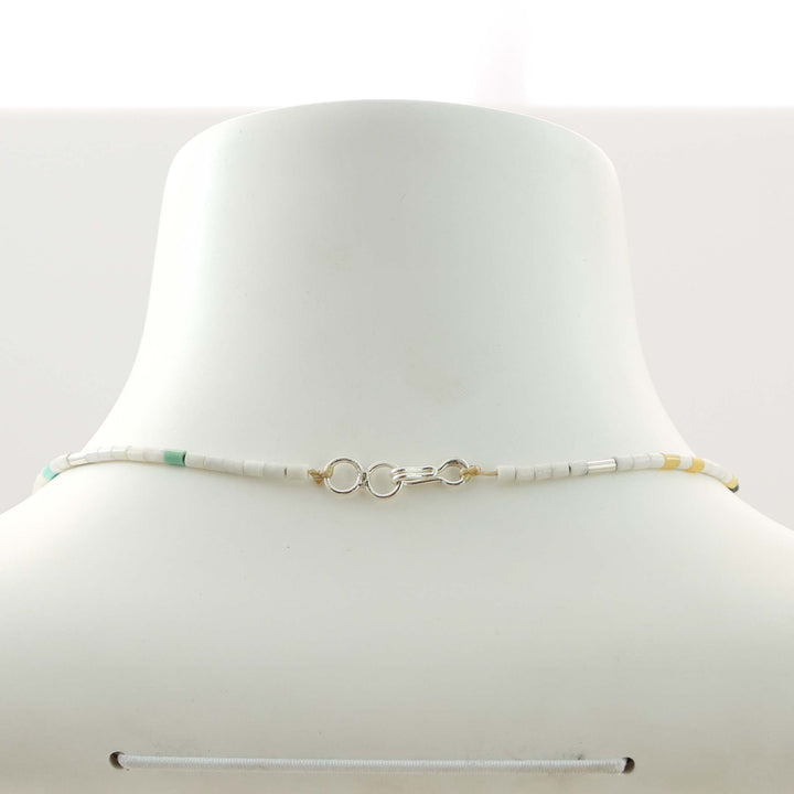 Multi-Stone Heishi Bead Necklace