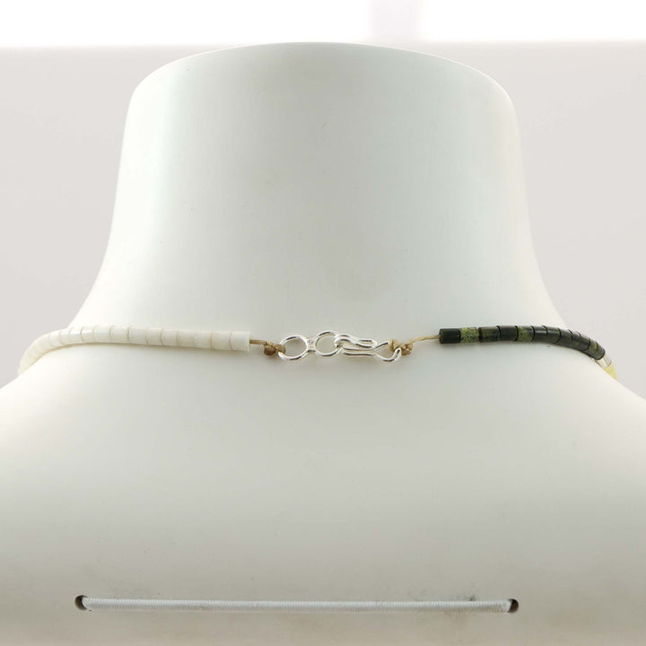 Multi-Stone Heishi Necklace