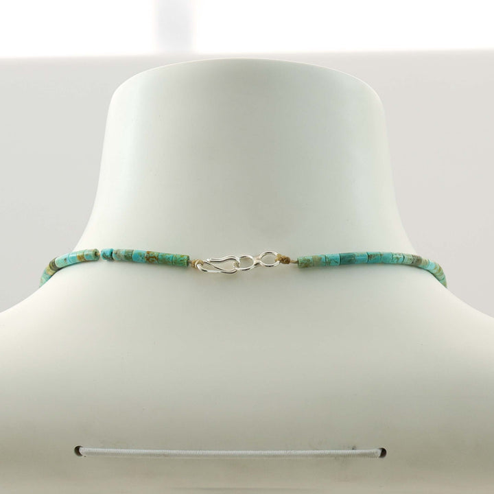 Turquoise Heishi Bead Necklace