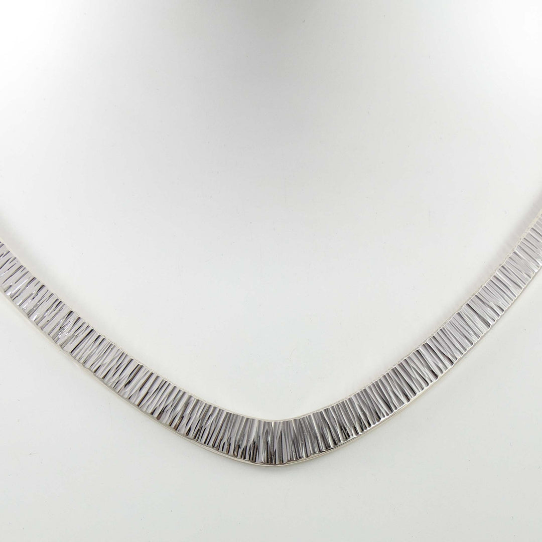 Hammered Collar Necklace