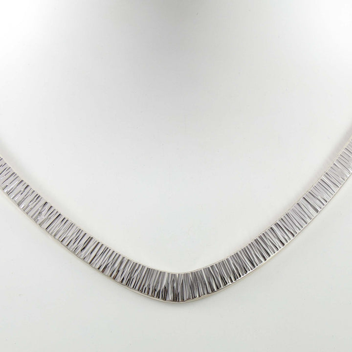 Hammered Collar Necklace