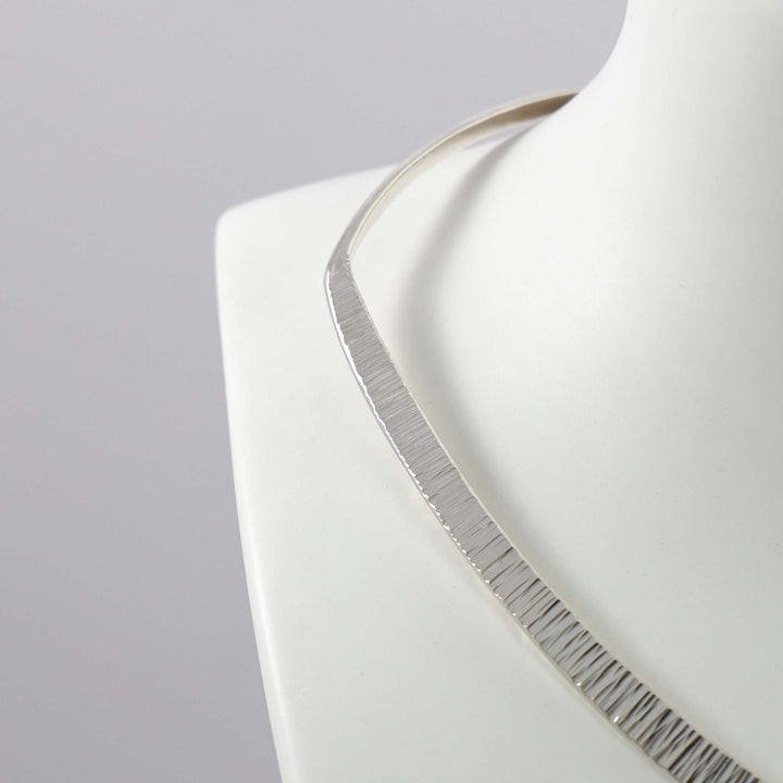 Hammered Collar Necklace