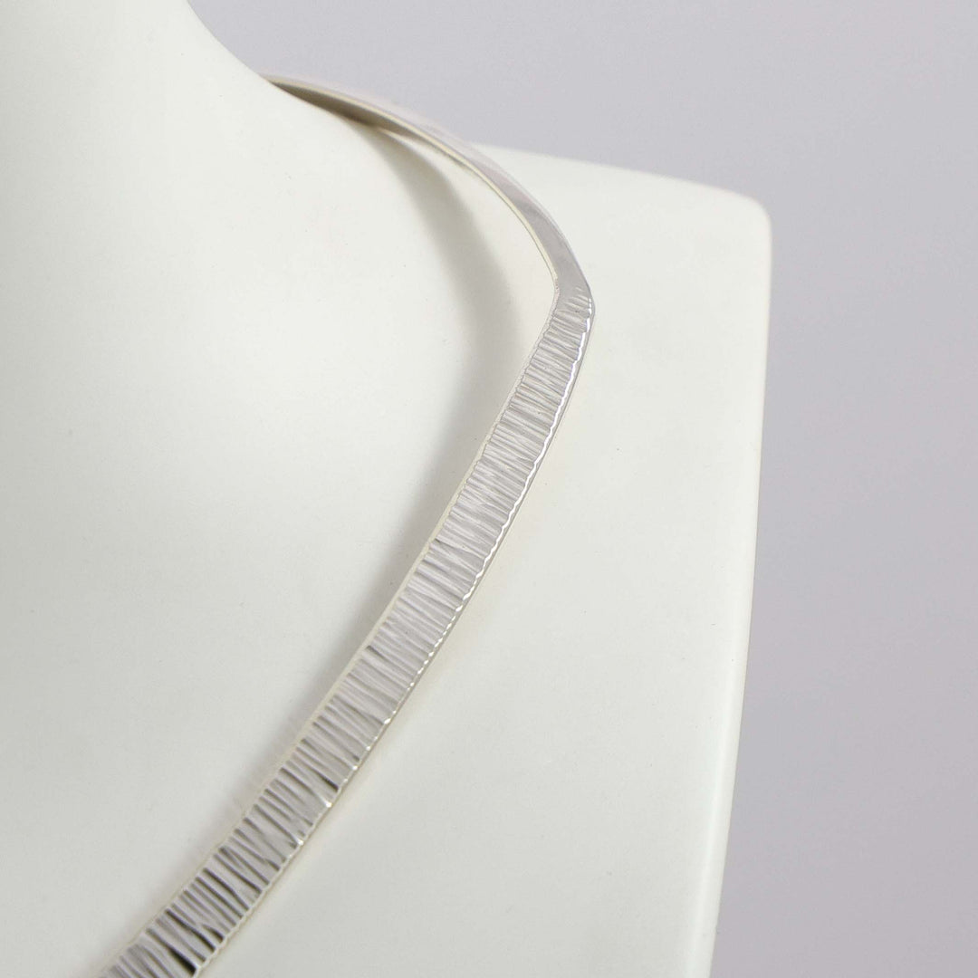 Hammered Collar Necklace