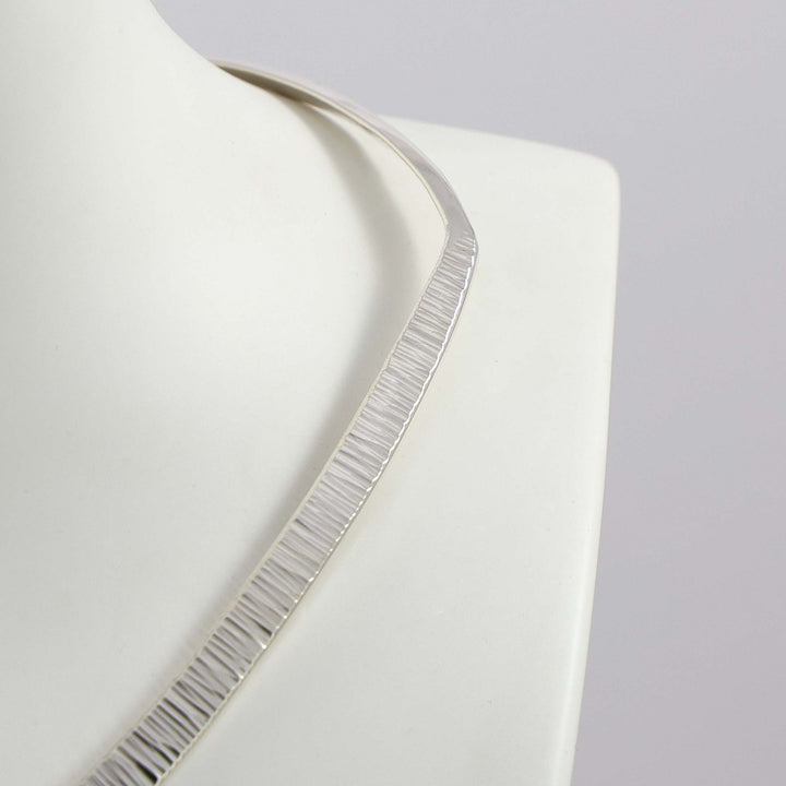 Hammered Collar Necklace