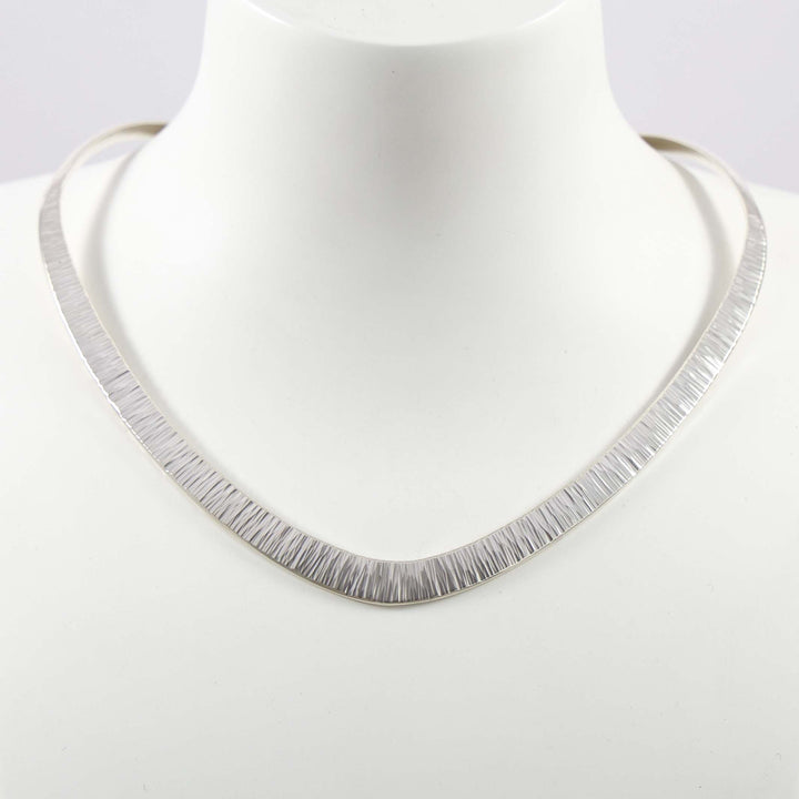 Hammered Collar Necklace